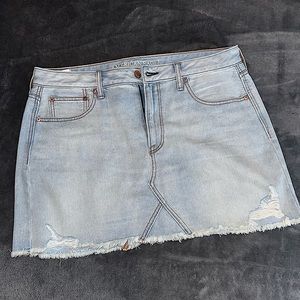 American Eagle Denim Skirt size 14